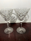 Waterford Crystal Martini Glasses 7   in  Lot Of 2
