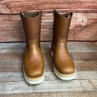 Men s Work Boots Lightweight Pull-on Oil Water Resistant Bota Trabajo Mex  915