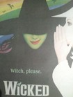 Wicked The Musical Broadway     witch  Please    Gay Pride Month Newspaper Ad 2019