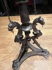 Antique Verlag Bei L g  Zimmerman-hanau Germany-candlestick-gargoyles -dragons