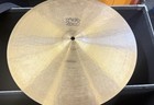 Vintage 16    1976 Paiste 2002 Crash Black Label Cymbal 