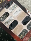 Kiss Halloween  16 Nail Strips Spiders And Spider Webs Glitter New