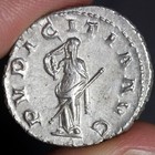 Herennia Etruscilla Antoninianus Ancient Roman Empire Silver Coin 249ad Ch Xf
