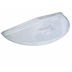 Maccourt Low Profile Half Circle Window Well Cover  40 w X 17 d X 3 5 h  Plastic