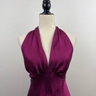 Vtg Victoria s Secret Gold Label Silk Babydoll Slip Dress Xs Plum 