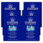 Silver Polishing Cloths - Remove Tarnish From Jewelry  Sterling Silver   Gold -