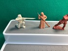 5 Marx Vintage Fort Apache Playset Pioneer 60mm Figures