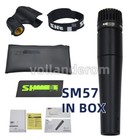 Sm57 Packet Dynamic Vocal Microphone With Stand Wired Black Mic