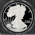 2019-w American Silver Eagle Proof  1 Dollar Pcgs Pf70 Dcam  first Day Of Issue 