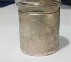 Antique Vintage Collection Sterling Silver Huge Open Round Box 82 Grams