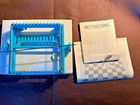 1960   s Karbercraft Co Wonder Weave Hand Loom In Original Box  Booklets  Needle