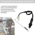 Motorcycle Universal Rear Brake Light Switch With Spring Kit For Honda Type 1