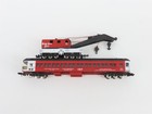 N Scale Tr Shops Nkp Nickel Plate Road Maintenance 6-car Trains Set Pro Custom