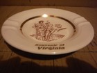 Vintage Lot Of 3 Dirty Humor Souvenir Of Virginia Ashtrays