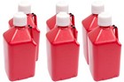 Scribner 2000r-case Red Plastic Utility Jug  5 Gallon - Set Of 6