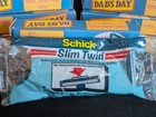 Twelve  12  Vintage Dad s Day Schick Slim Twin Razors New In Boxes Nos 