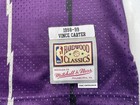 Mitchell   Ness Jersey Toronto Raptors Vince Carter  15 1998-1999 Purple Size Xl