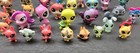 Littlest Pet Shop Lot Of 31 Lps Authentic Hasbro - Early Figures   Minis