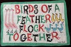 8 Vintage 1952 Leacock Cocktail Napkins    conversational Proverbs    Carl Tait B111