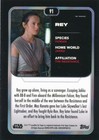  91 Rey daisy Ridley 2023 Topps Star Wars The Force Awakens