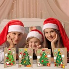 Christmas Tree Card Making Kit 28 Sets Diy Holiday Crafts