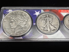 1935 Birth Year 6-coin Set Silver Peace   Half Dollar Quarter Dime Nickel Cent