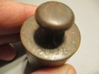 200 Gram Antique Scale Trip Balance Solid Brass  Calibration Weight