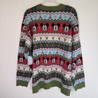 Disney Parks Sweater Mens Xl Mickey Mouse Christmas Fair Isle Ugly Xmas Holiday