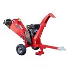 Small Home-use Towable Wood Chipper With A 5-inch Chipping Capacity Easy Feed