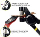 Grommet Tool Kit  3 8 Inch Handheld Eyelet Kit Manual Grommet Press Machine With