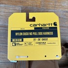 Carhartt Nylon Duck No Pull Dog Harness Adjustable Medium Ph0486  brand New  P53