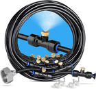 Misting Cooling System Patio Garden Hose Mister Nozzle Irrigation Water Outdoor