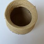 Small Woven Basket Vase Native Pattern