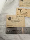 Lot Of 3 Vintage 1930s-40s Tourist Home Ephemera Business Cards Va   Ny
