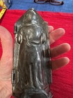 Antique Hinged Santa   Father Christmas Chocolate Mold     Marked 2040     Early 190