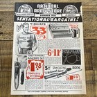 Vtg National Army Store Summer 1955 Catalog - Clothing Camping Fishing Gear Etc