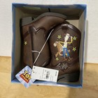 Disney Toy Story Cowboy Boots Woody Bullseye Western Brown Toddler Nib Size 7