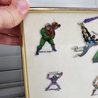 Motu Stickers 1982 He-man Masters Of The Universe Puffy Stickers Used In Frame