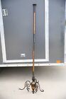 Antique Chandelier Arts Crafts Deco Victorian Japanned Copper Flash Vintage