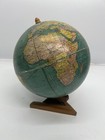 Vtg C1940s George Crams  105 Universal Terrestrial Globe 10 5  Wood Base