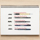 Pen Sampler 5-piece Set For Calligraphy   Ink Testing Card Luxury