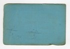 1940s - Weaver Air Force Base South Dakota Officer s Open Mess Card - Xl5s