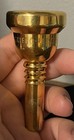 Griego Alessi Gold Plated Trombone Mouthpiece 5d With Original Box