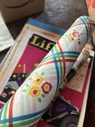 20 Sq Ft Rainbow Flowers Rubbermaid Vintage Shelf Liner 2 Rolls 10ft X 12 Inch