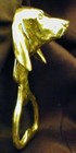 Black   Tan Coonhound Bottle Opener In Bronze