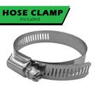 Primal Accessories Backwash Hose 1 5 In X 25 Ft Black Commercial Grade 43 5 Psi