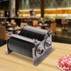 Commercial 5mm Blade Deli Meat Slicer Food Cutting Machine For Qe Model 500kg