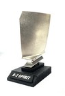 B-2 Spirit Stealth Bomber Titanium Jet Engine Blade  Pilot Gift Desk Model Hgu