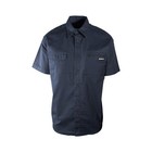 Diehard Men s Shirt Work Twill Resists Short Sleeve Black  Navy  Grey