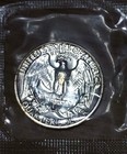 1962 Silver Proof Washington Quarter From Proof Set In Mint Cello - 90  Silver